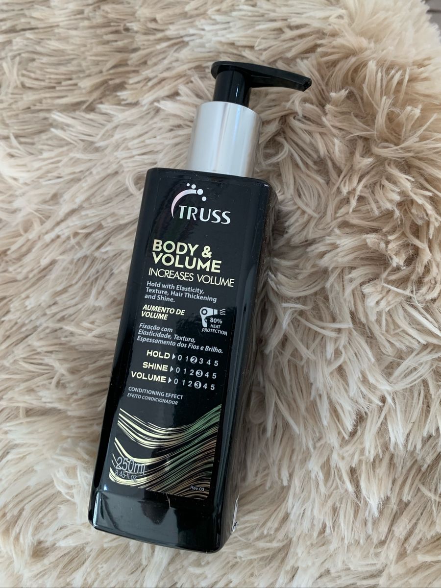 Leave In Truss Body And Volume | Cosmético Feminino Truss Usado ...