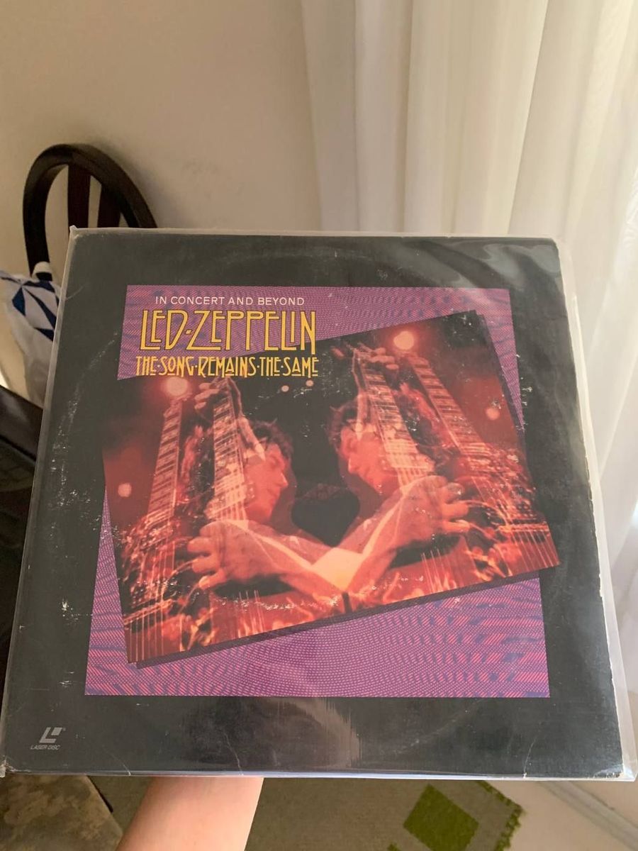 Led Zeppelin The Song Remains The Same Laser Disc | Item de Música ...