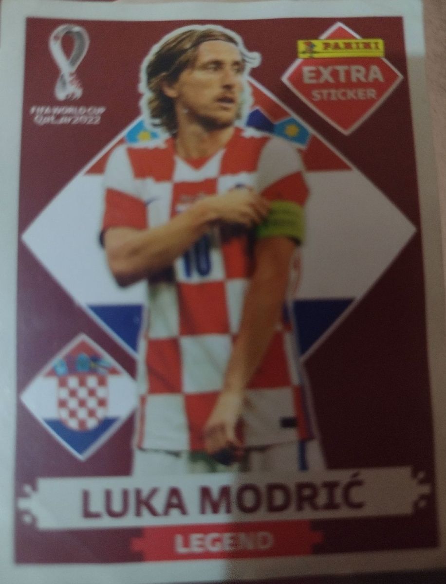 Legend Do Luka Modri | Produto Masculino Panini Nunca Usado 80272200 ...