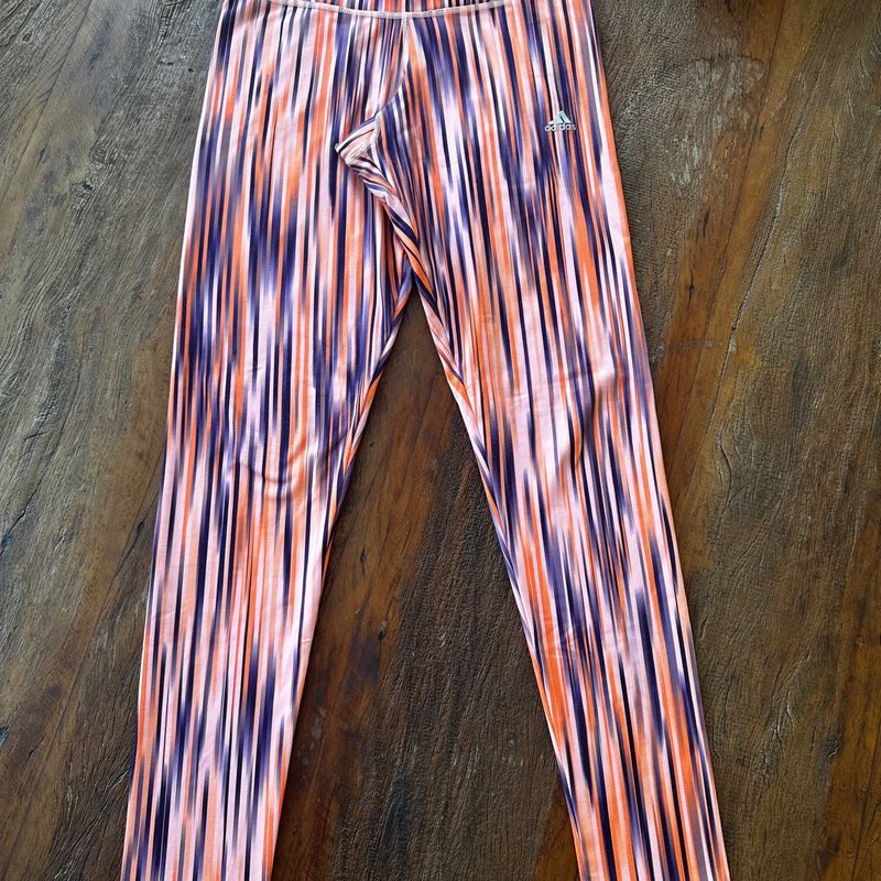 Legging Transparente Adidas Originals e Fiorucci, Calça Feminina Adidas  Originals E Fiorucci Usado 71419047