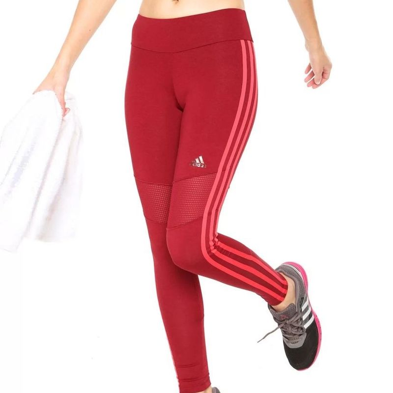 Calça Legging Adidas Yoga Feminina - Marrom