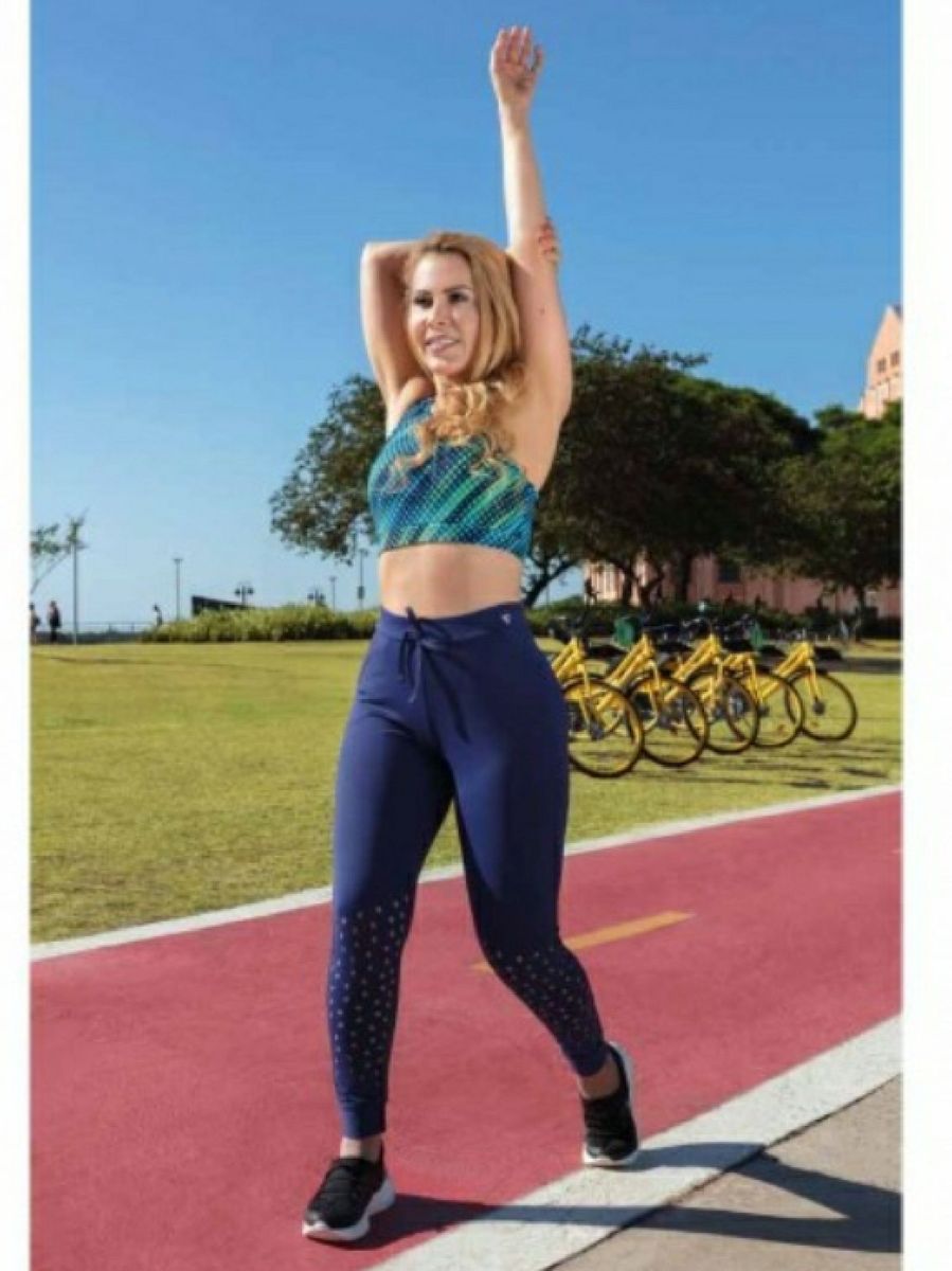 Legging Anitta, Calça Feminina Romance Nunca Usado 41498623