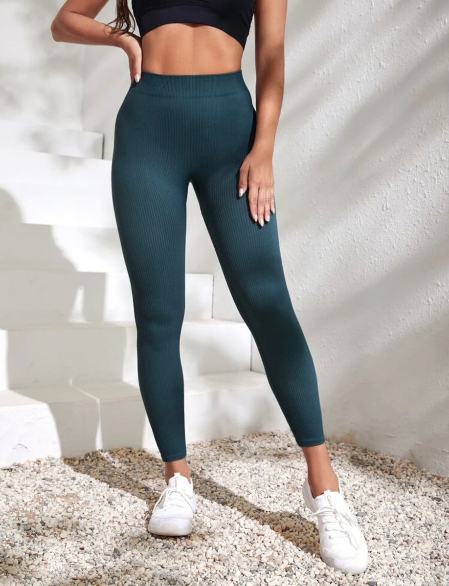 calça legging leg preta alta qualidade não fica transparente