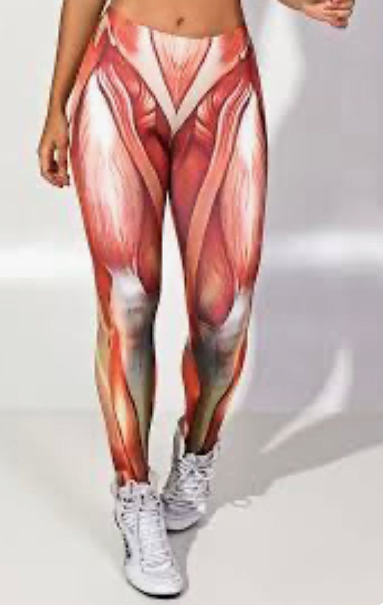 Calça hot sale legging musculos