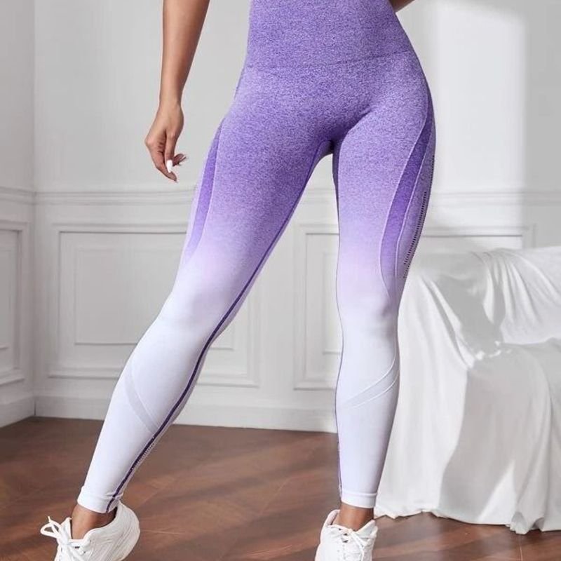 SHEIN Yoga Sxy Escavar Cintura Larga Legging Esportiva