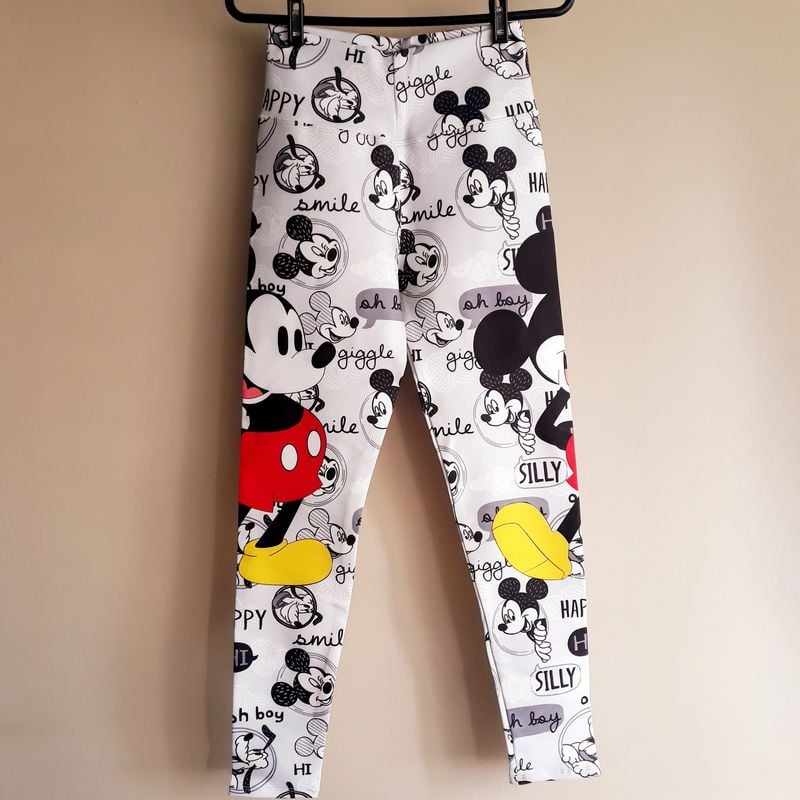 Calça store legging mickey