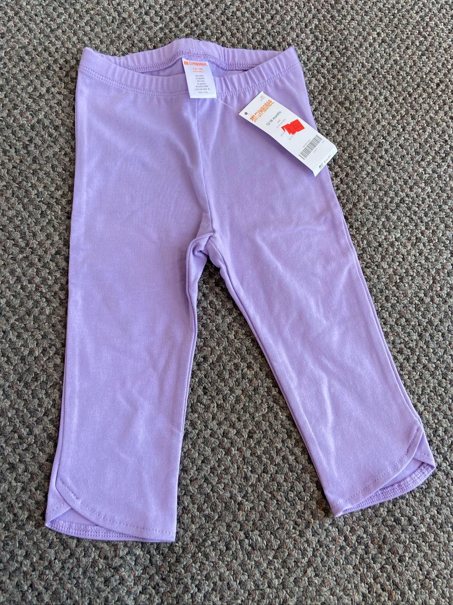calça legging lilas