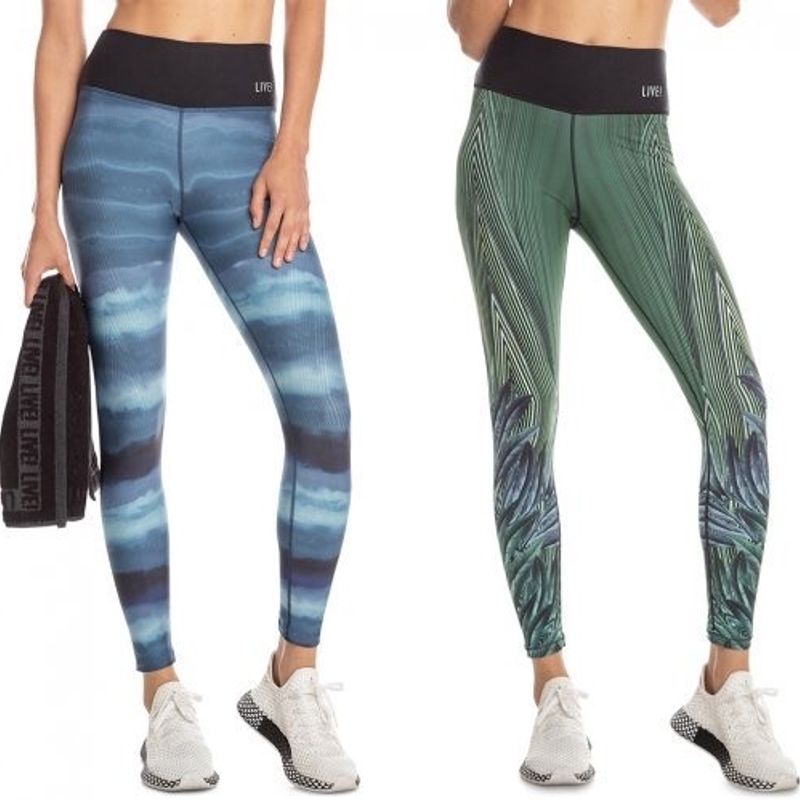 Legging live 2024 dupla face