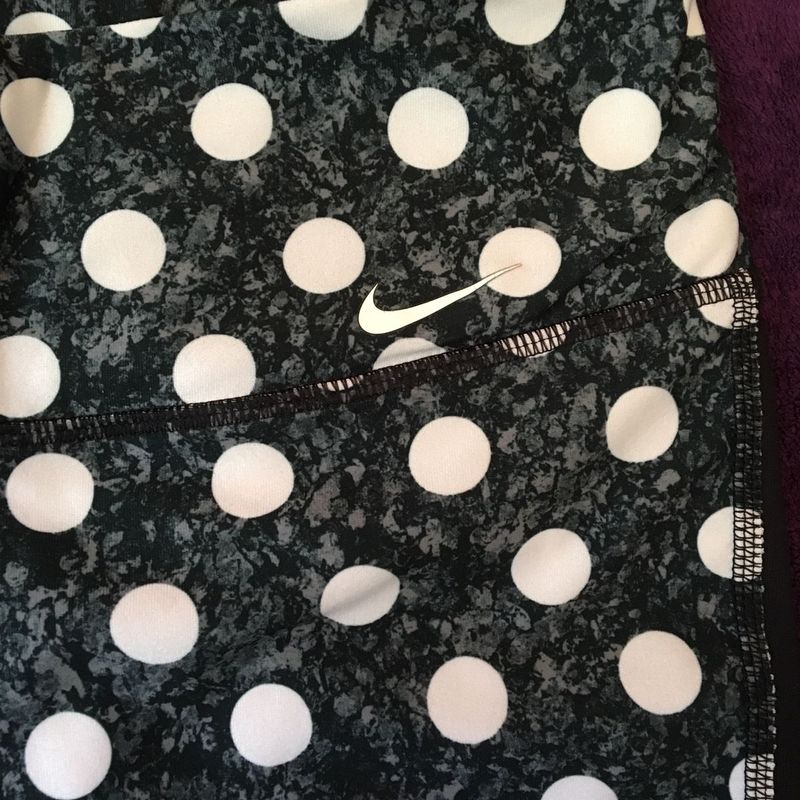 Nike pro cheap polka dot leggings