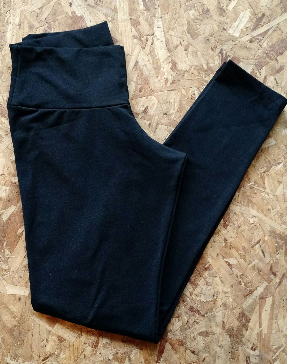 calça legging peluciada feminina