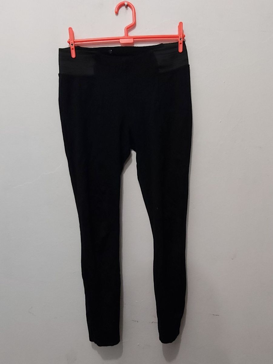 legging couro fake renner