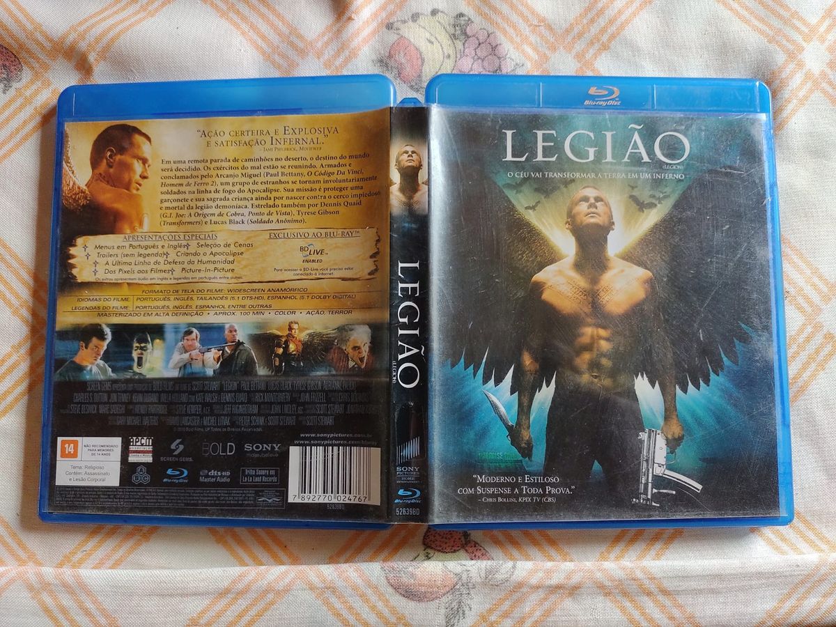 Legião - Filme Bluray Dublado | Item de Música Bluray Filme Usado ...