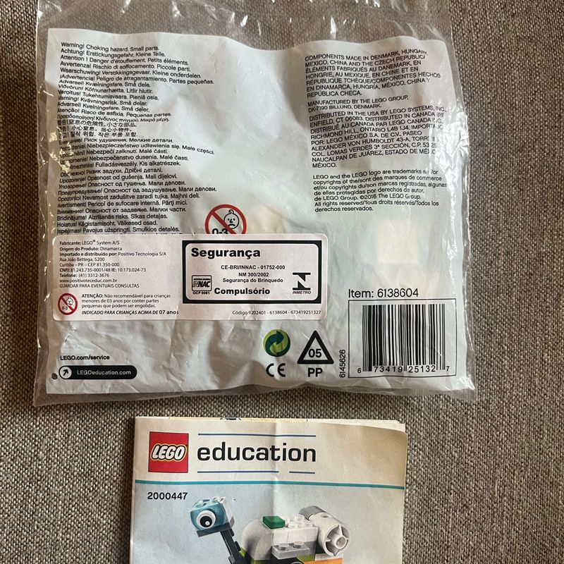 Lego 2000447 Education Mini Milo Lego Nunca Usado 103910842 enjoei