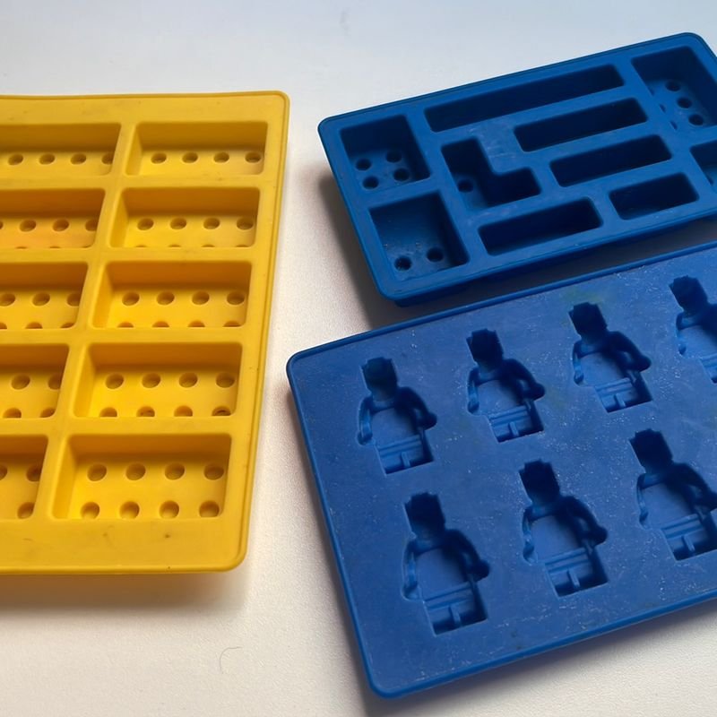 Kit 6 Moldes de Silicone Peças Xadrez 3 D