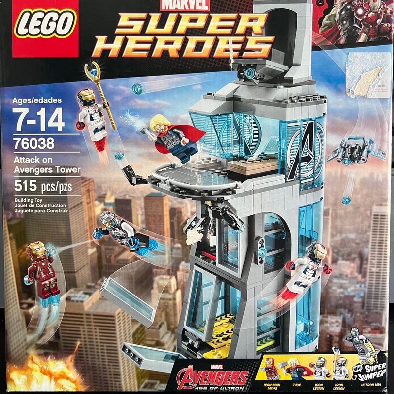 LEGO Marvel Super Heroes Avengers Age of Ultron 76038: Attack On