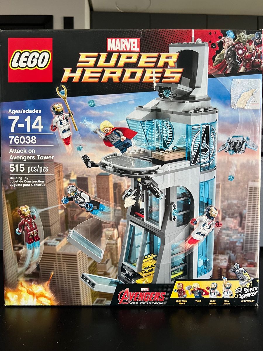 LEGO Marvel Super Heroes Avengers Age of Ultron 76038: Attack On