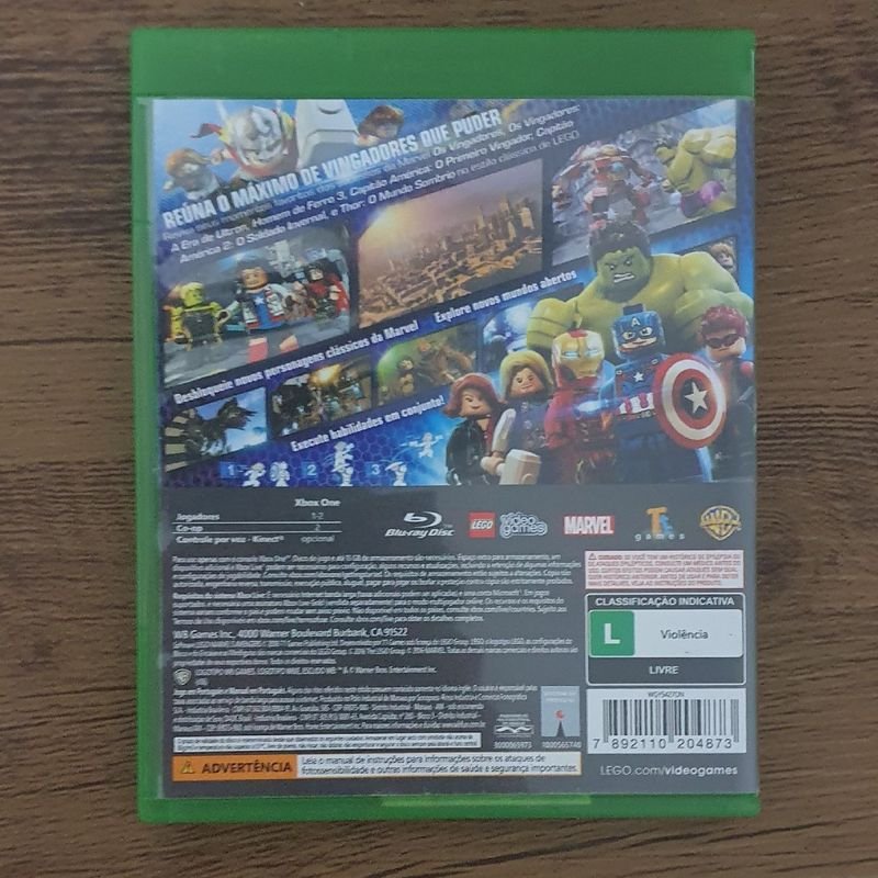 Jogo Infantil para PS4 Lego Marvel Super Heroes 2 - Mídia física original  usado em perfeito estado