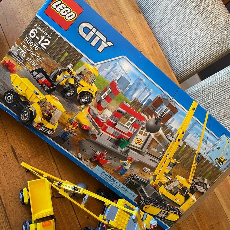 Lego Canteiro de Demolição 60076 | Lego Usado 131785906 | enjoei