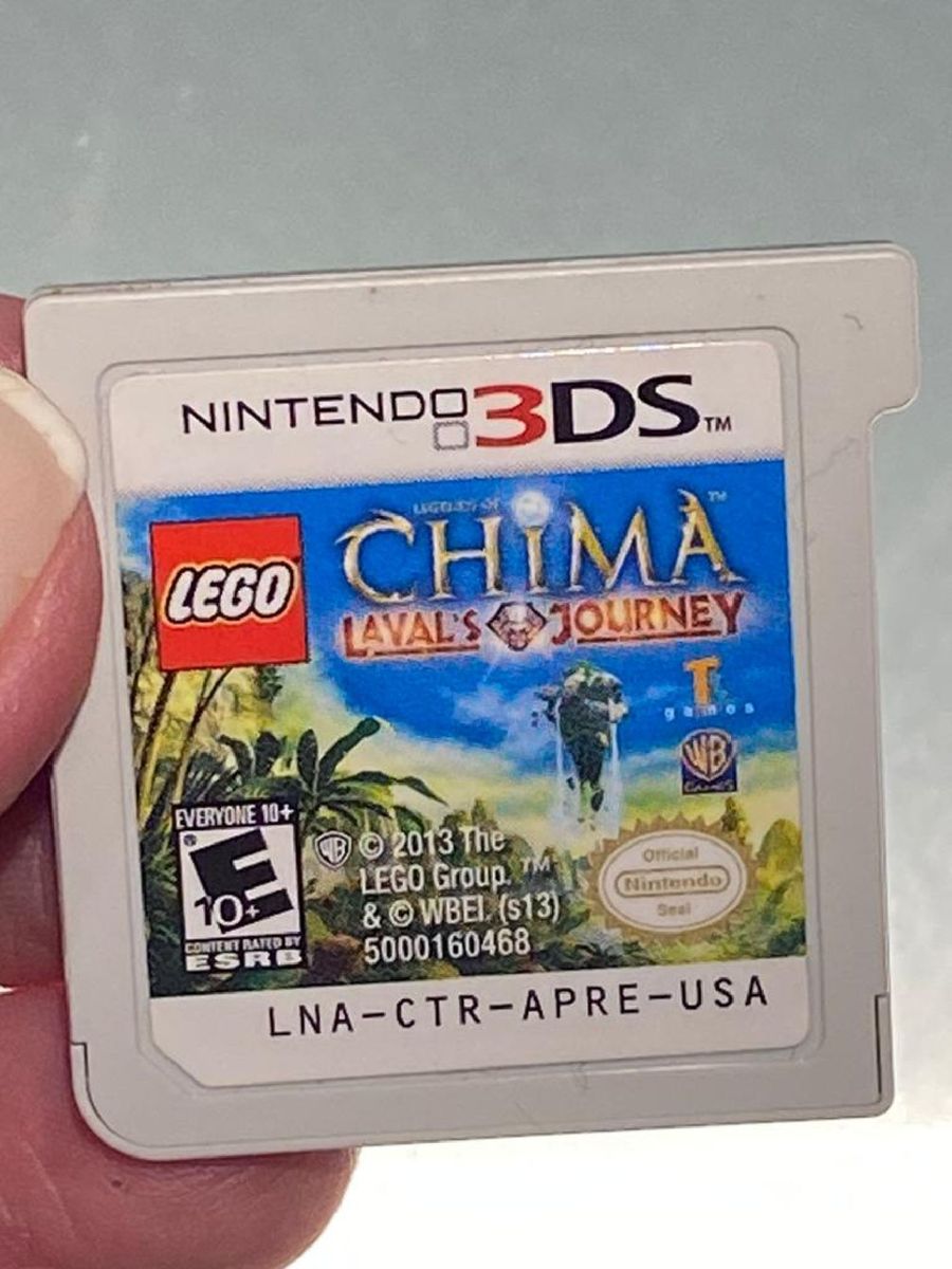 Lego Chima Laval's Journey Nintendo 3ds | Jogo de Videogame Nintendo ...