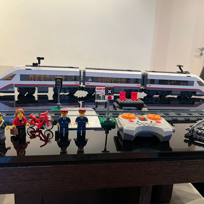 のりこのり Lego City 60051 Trem de Passageiros de Alta Velocidade | Lego