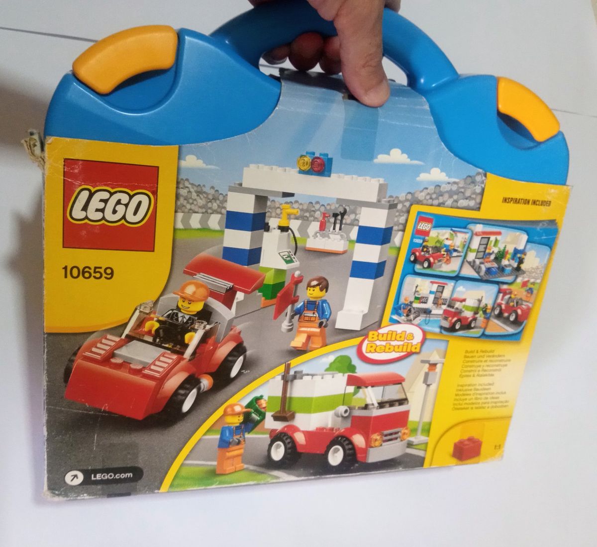 Lego Classic 10659 Blue Suitcase (maleta Azul / Build & Rebuild ...