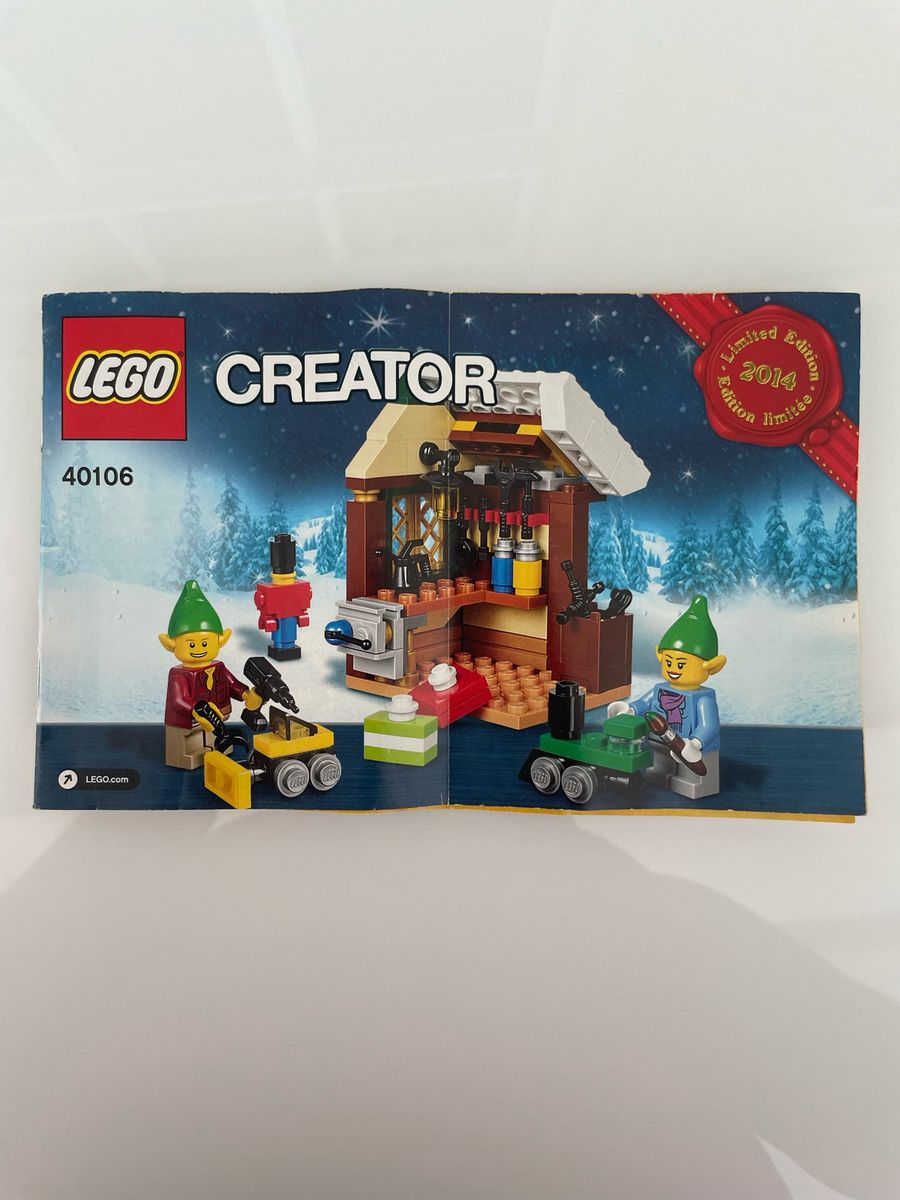 Lego Creator Toy on sale Workshop 40106 Limited Edition 2014