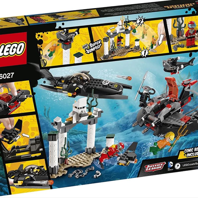 Justice League Black Manta Lego Set LEGO [DC Comics Super Heroes