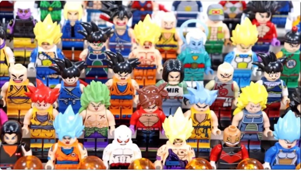 Dragon ball lego new arrivals