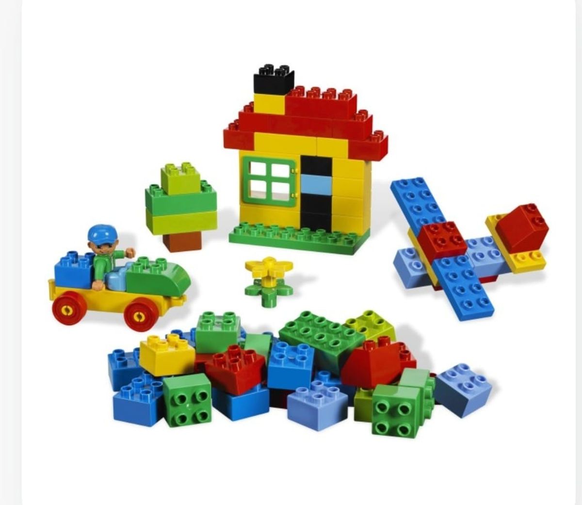 Lego Duplo - Caixa De Tijolos Grande | Brinquedo Para Bebês Lego Usado ...