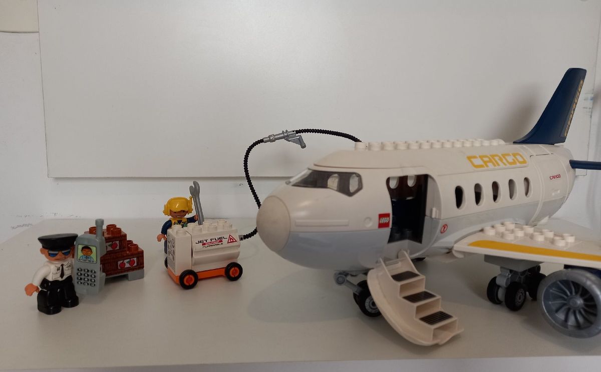 kandidat deadline det tvivler jeg på Lego Duplo Cargo Plane - 7843 Original | Brinquedo Lego Usado 49800084 |  enjoei