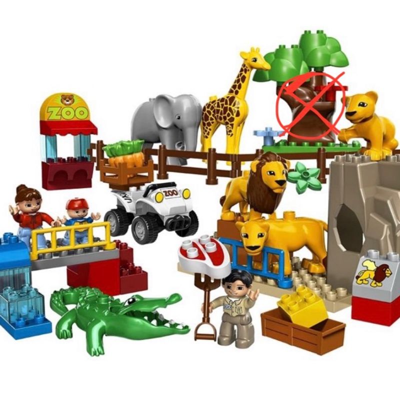 Duplo zoo set new arrivals