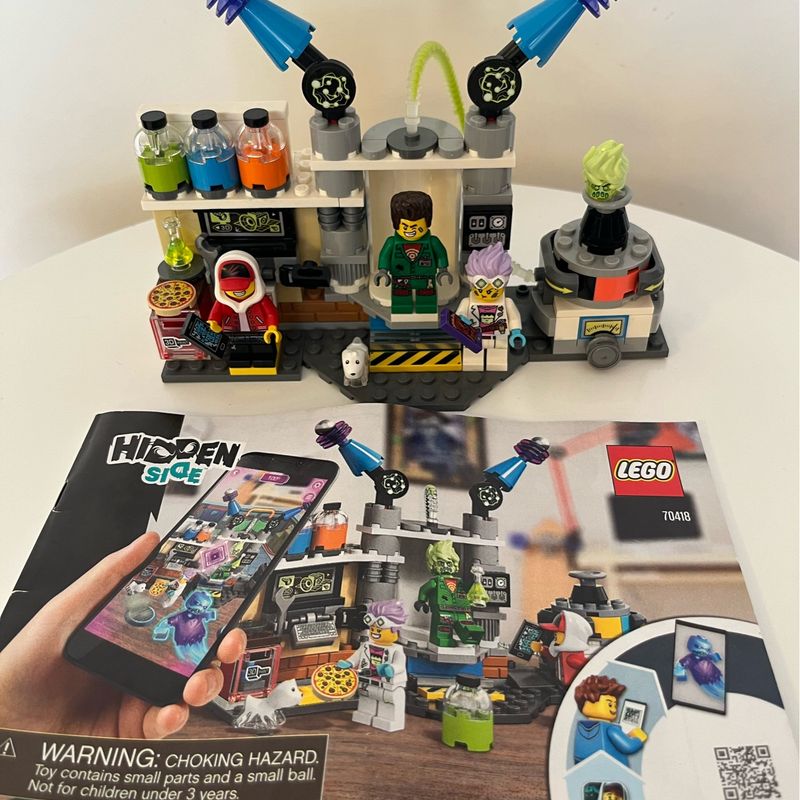 Ghost Lab Hidden Side Series Lot Of LEGO Factory Sealed 70418