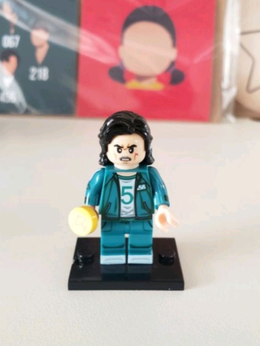 Lego Jogador 456 Round 6 Novo Boneco | Produto Masculino Lego Usado ...