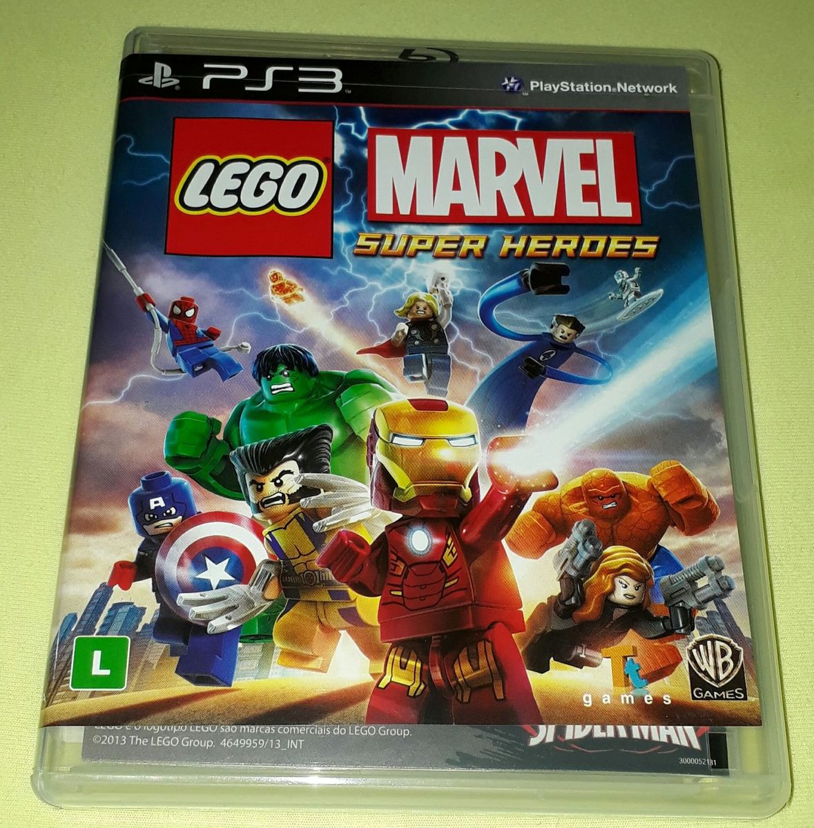 Lego Marvel Super Heroes para Ps 3 | Jogo de Videogame Ps3 ...