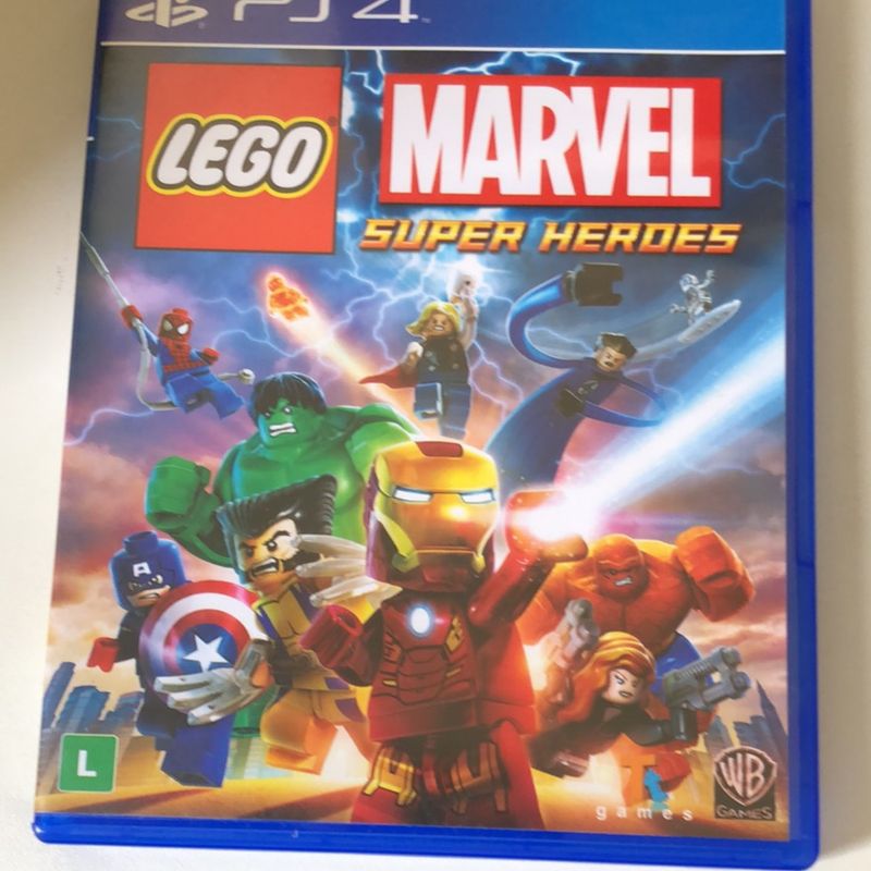 Lego Marvel Super Heroes - Jogo usado PS4