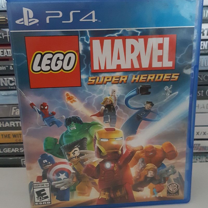 Lego Marvel Super Heroes - Jogo usado PS4