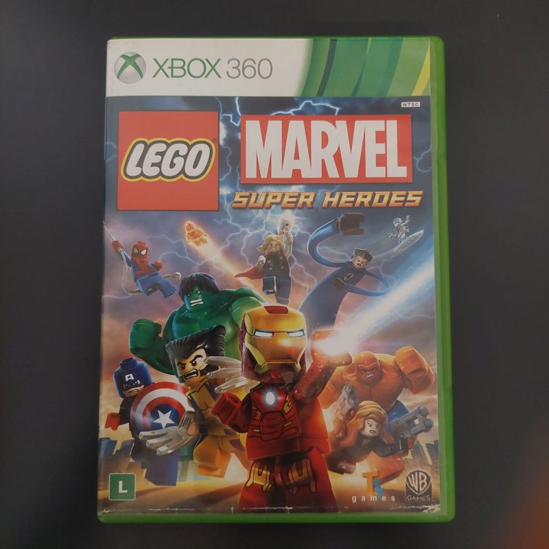 JOGO LEGO SUPER HEROES PARA XBOX 360 - MÍDIA FÍSICA ORIGINAL