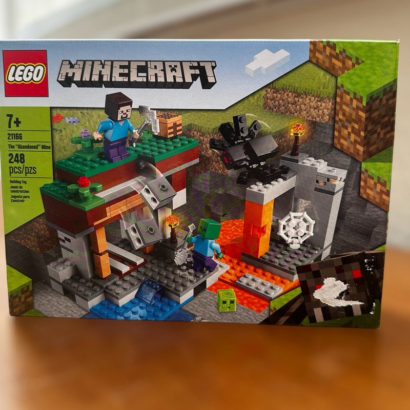 Lego Minecraft a Mina Abandonada Brinquedo Lego Nunca Usado 100508468  enjoei