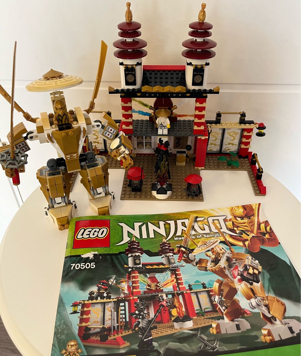 Lego Ninjago 70505 Templo da Luz Brinquedo Lego Usado 97778885 enjoei