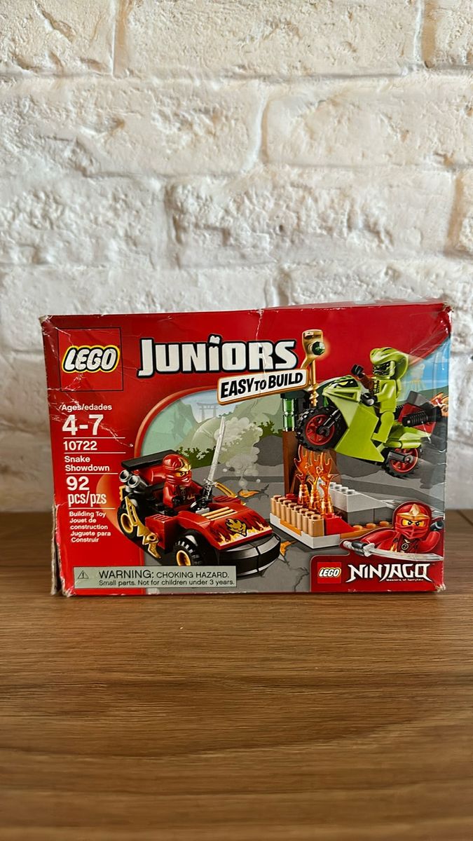 Lego Ninjago Snake Showdown 10722 Lego Usado 109446913 enjoei