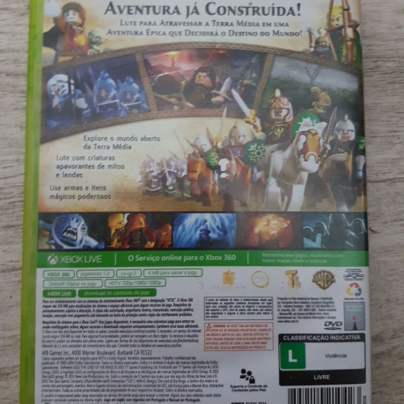 LEGO O Senhor dos Anéis para Xbox 360