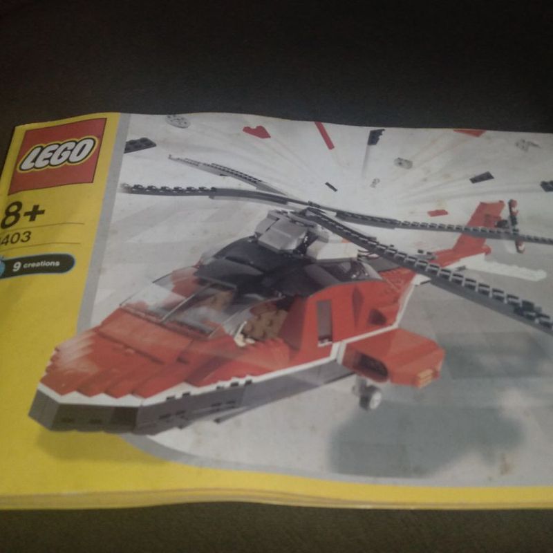 Lego sales red helicopter