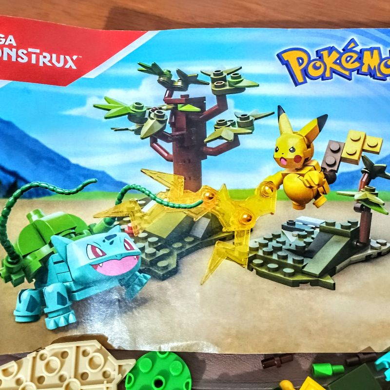 Lego Pokémon 140 Peças | Brinquedo Mega Construx Usado 92498341 | enjoei