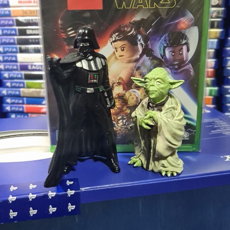 Lego Star Wars + Yoda + Darth Vader