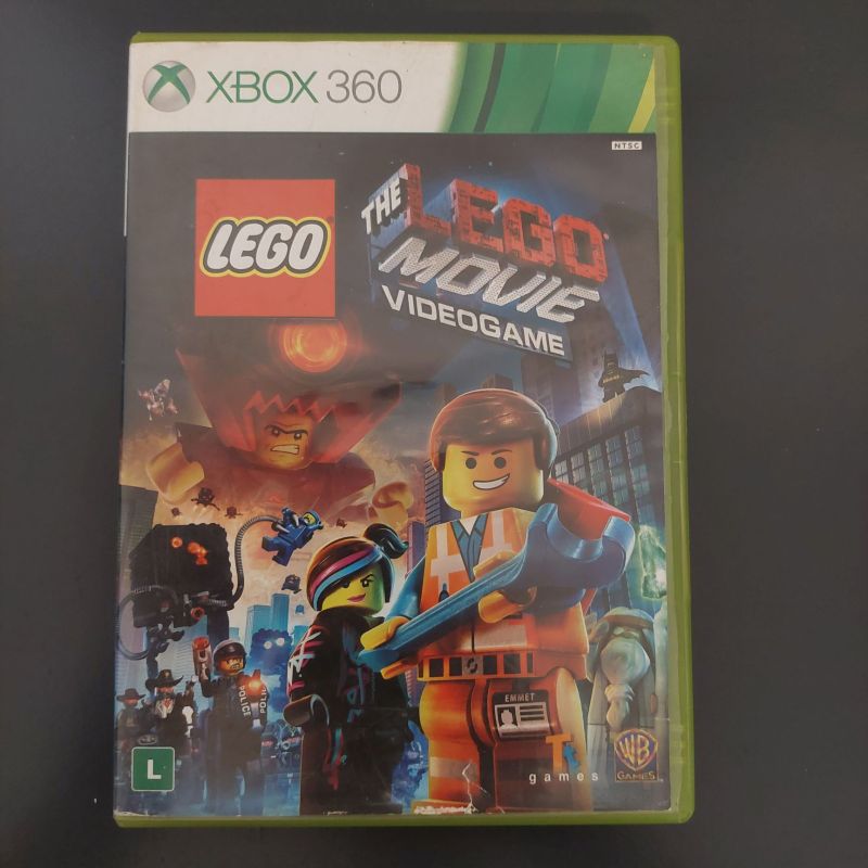 JOGO THE LEGO MOVIE VIDEOGAME XBOX 360 USADO