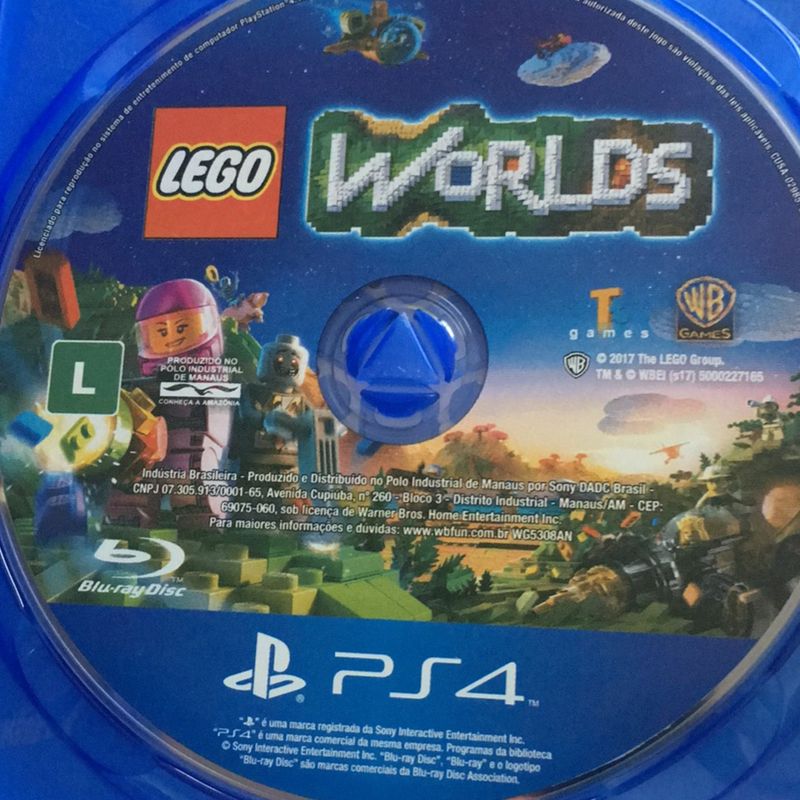 Jogo Lego Worlds - PS4 - Foti Play Games