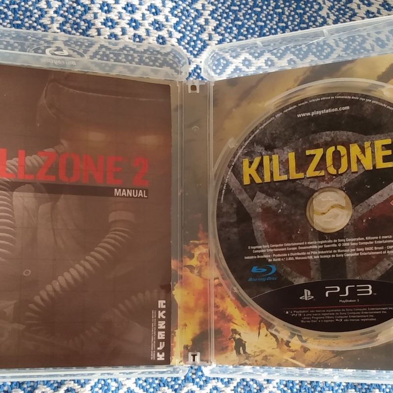 Killzone 2 (Sony PlayStation 3,) Disc & Manual