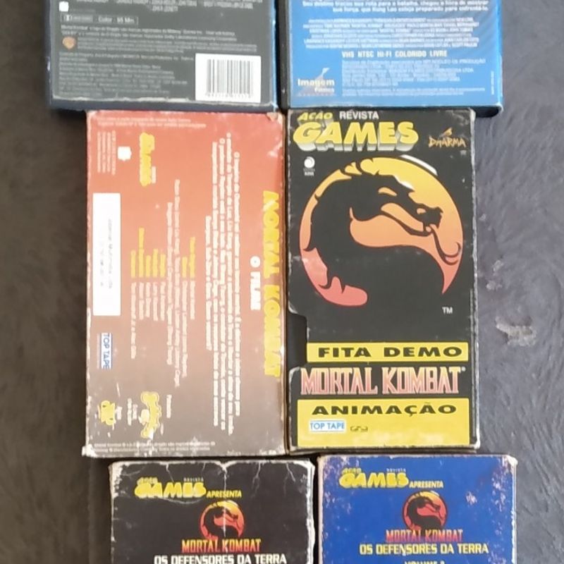 Making Of Mortal Kombat O Filme - VHS da Revista Ação Games - Vídeo  Dailymotion