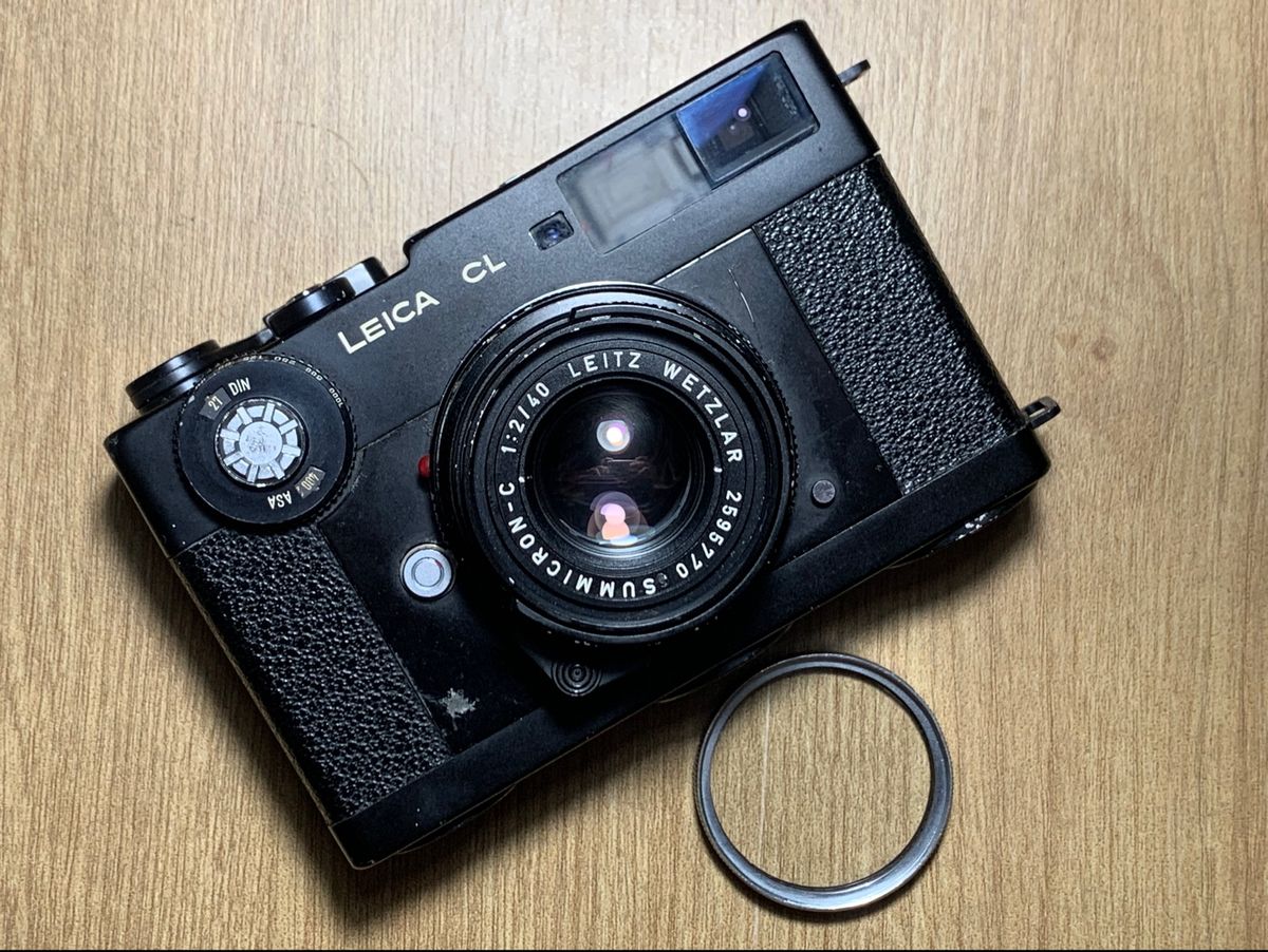 Leica Cl com Summicron 40mm F2 | Máquina Fotográfica Analógica