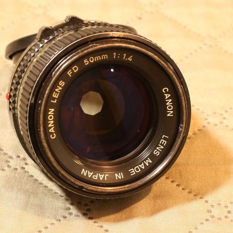 CANON 旧 FD 50mm f1.4 S.S.C.　 L92 Lente Canon Fd 50mm F1.4 | Canon Usado 103707942 | enjoei